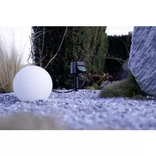 Brennenstuhl 1154540600 Gartensteckdose 2fach Schwarz mit Erdspieß, per App steuerbar Brennenstuhl 1154540600 Gartensteckdose 2fach Schwarz mit Erdspieß, per App steuerbar