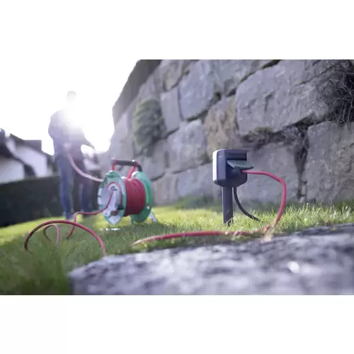 Brennenstuhl 1154540600 Gartensteckdose 2fach Schwarz mit Erdspieß, per App steuerbar Brennenstuhl 1154540600 Gartensteckdose 2fach Schwarz mit Erdspieß, per App steuerbar