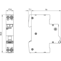 Siemens 5SV13163KK16 FI-Schutzschalter/Leitungsschutzschalter 16A 0.03A 230V Siemens 5SV13163KK16 FI-Schutzschalter/Leitungsschutzschalter 16A 0.03A 230V
