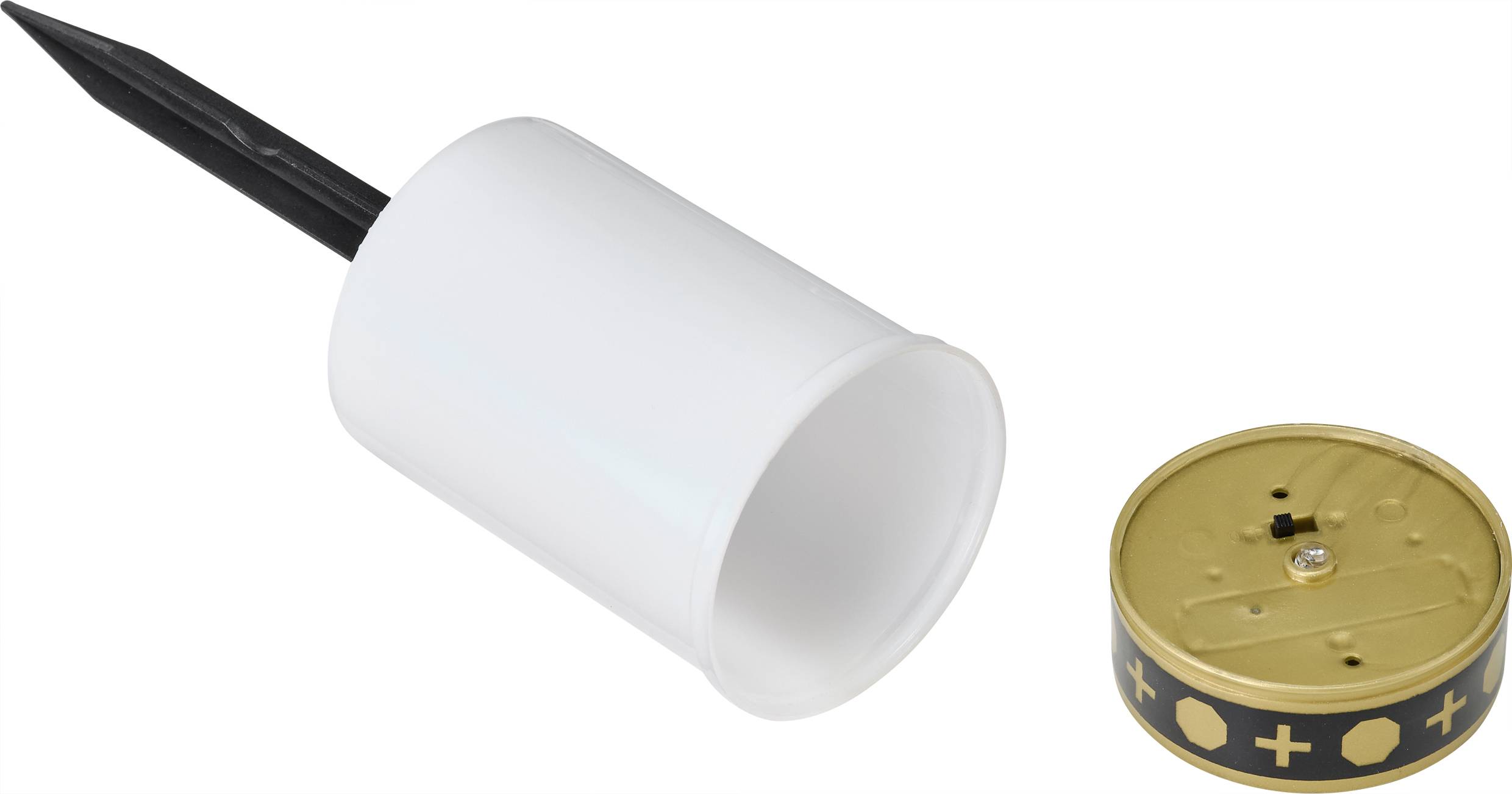 WS-SGW02 Solar-Grablicht LED 0.06W Gelb Weiß