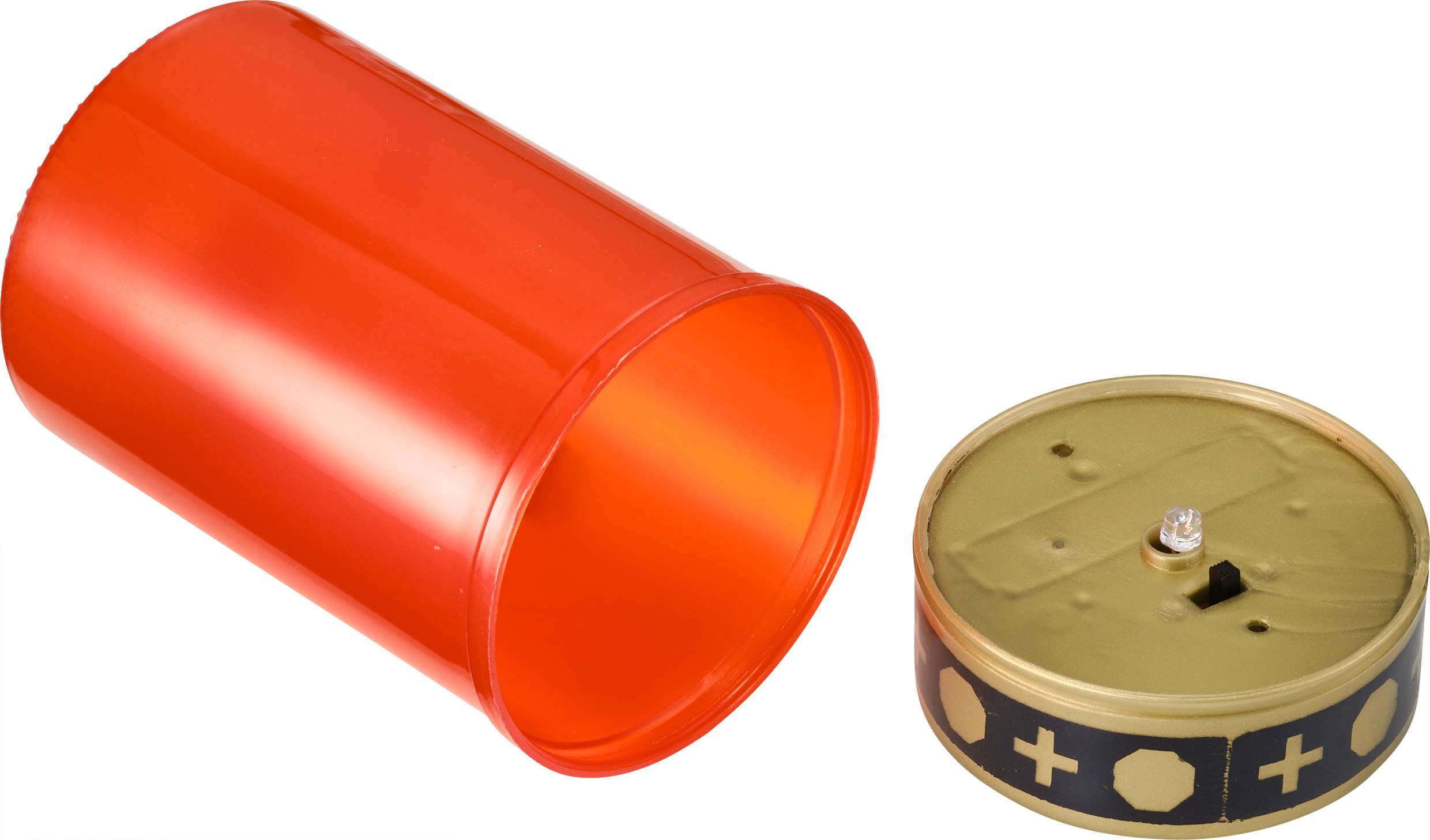 WS-SGR01 Solar-Grablicht LED 0.06W Gelb Rot