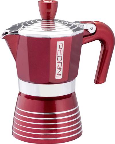 Infinity Espressokocher Rot Fassungsvermögen Tassen=2