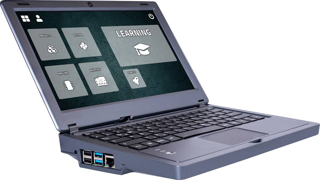 Joy-it RB-JoyPi-Note Education Bundle Raspberry Pi® 4 B 4GB 4 x 1.5GHz inkl. Aufbewahrungskoffer, inkl. Netzteil