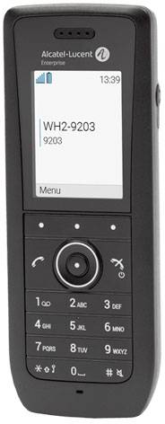 Alcatel-Lucent Enterprise 8158s Schnurloses Telefon VoIP Farbdisplay Schwarz