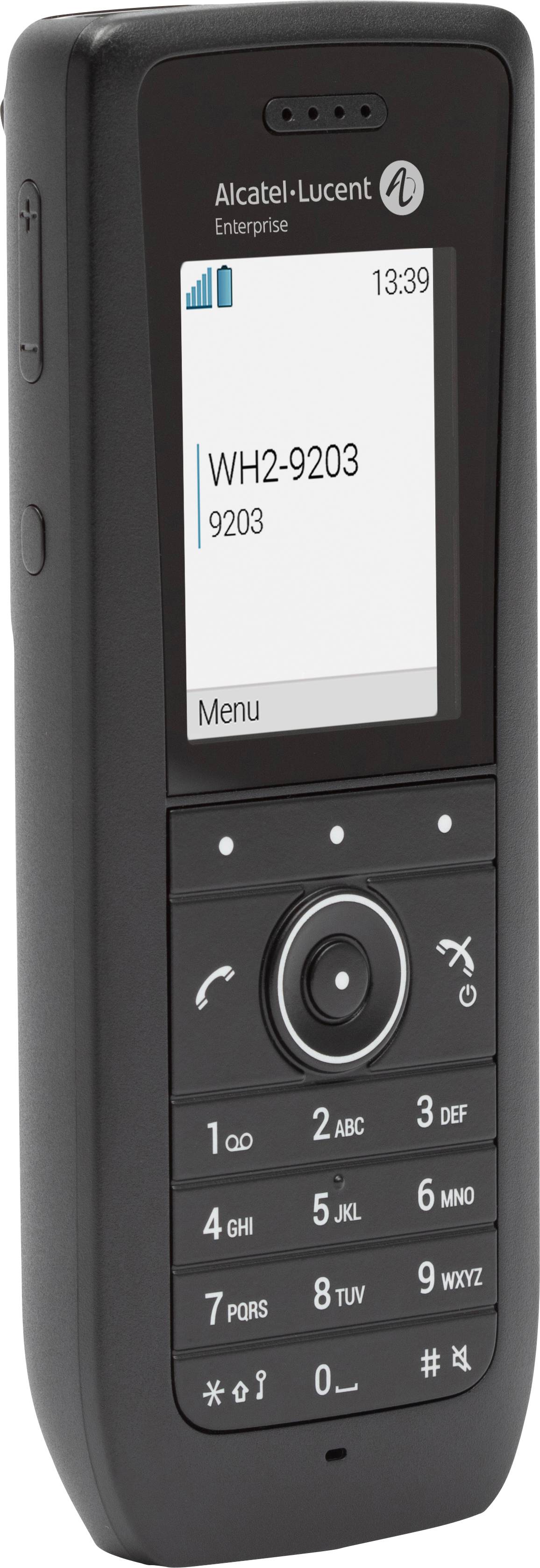 Alcatel-Lucent Enterprise 8158s Schnurloses Telefon VoIP Farbdisplay Schwarz