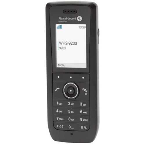 Alcatel-Lucent Enterprise 8168s Schnurloses Telefon VoIP Farbdisplay Schwarz