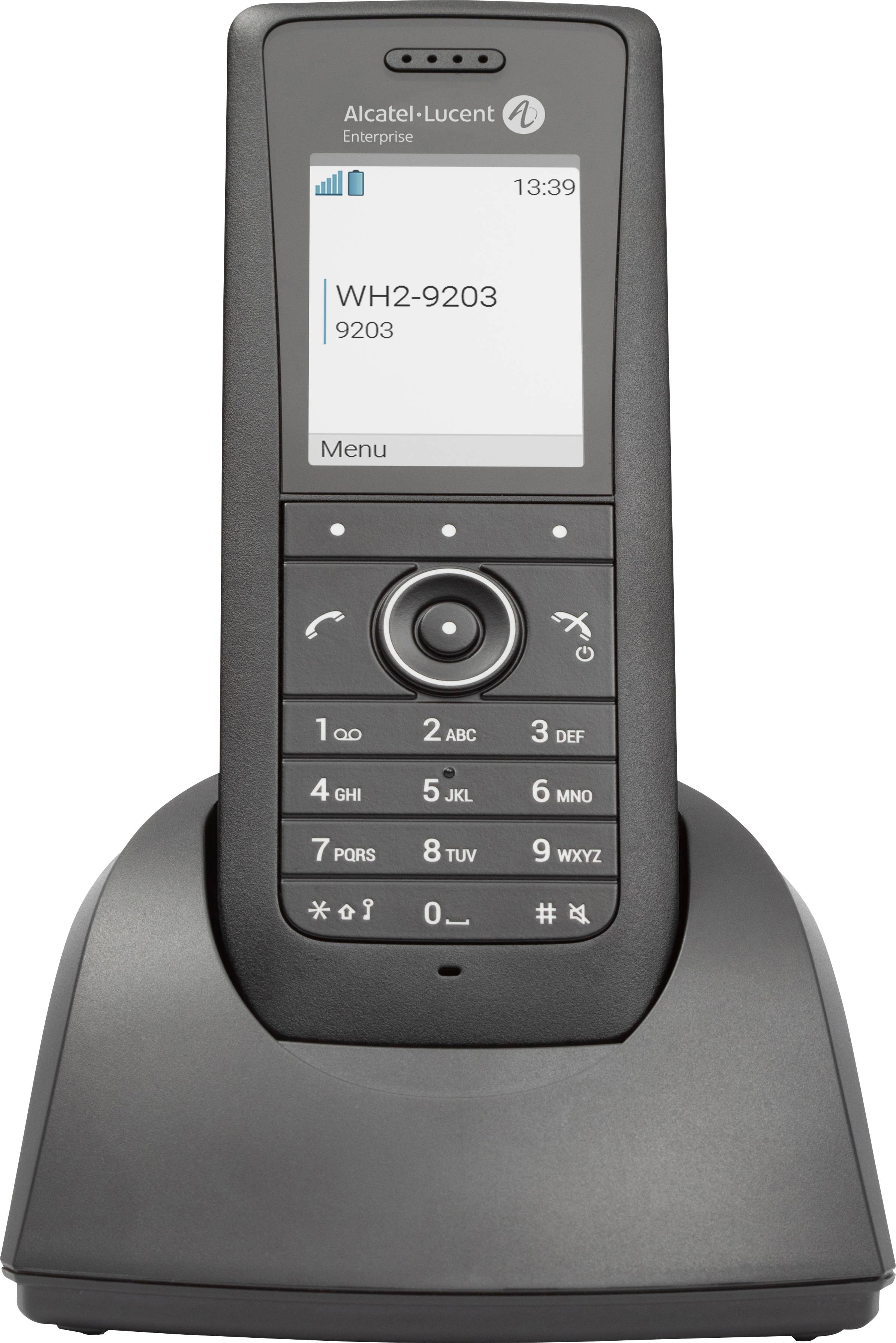 Alcatel-Lucent Enterprise 8168s Schnurloses Telefon VoIP Farbdisplay Schwarz