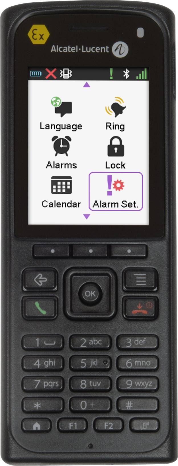 Alcatel-Lucent Enterprise 8262ex DECT Mobilteil Schwarz