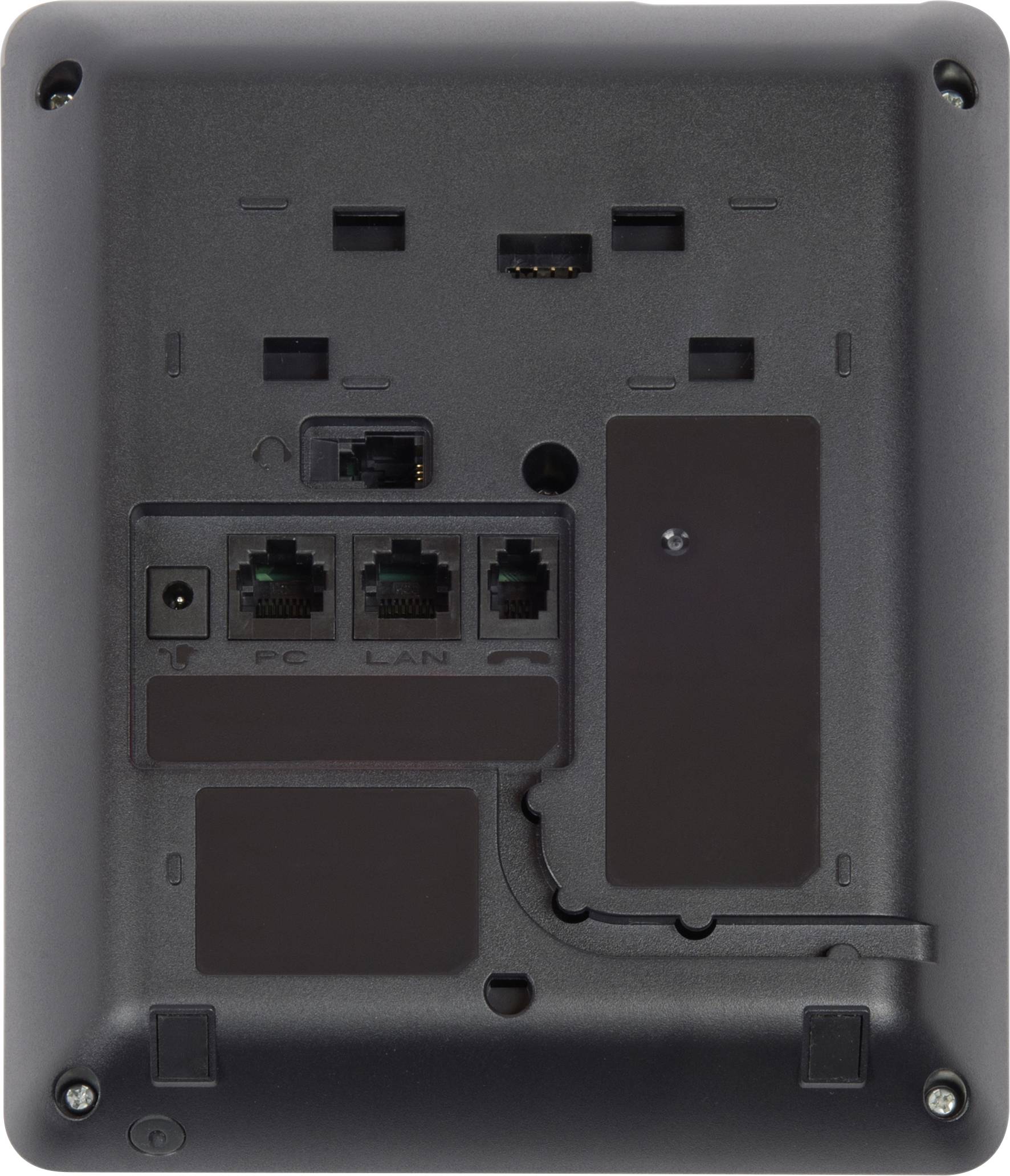 Alcatel-Lucent Enterprise 8008 Schnurgebundenes Telefon, VoIP schwarz-weiß Display Grau