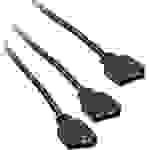 Kolink PC-Lüfter Y-Kabel [1x PC-Lüfter Buchse 3pol. - 2x PC-Lüfter Buchse 3pol.] 0.30 m Schwarz