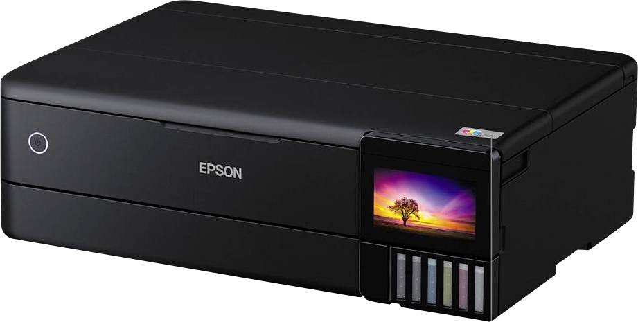 Epson EcoTank ET-8550 Multifunktionsdrucker Tintenstrahl Farbe A4, A3 Drucker, Scanner, Kopierer Duplex, Tintentank-System, LAN