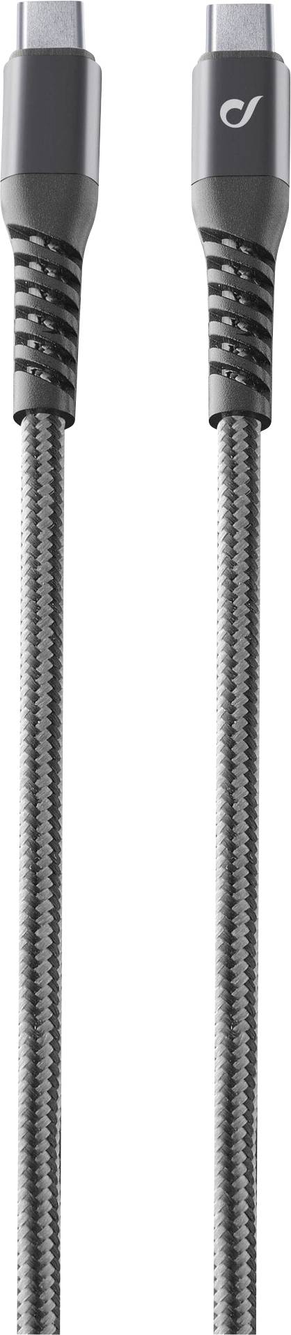 Cellularline USB-Kabel USB 2.0 USB-C® Stecker 1.20 m Schwarz TETRACABC2C1MK