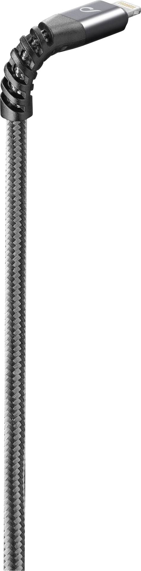 Cellularline USB-Kabel USB 2.0 USB-C® Stecker, Apple Lightning Stecker 0.15 m Schwarz TETRACABC2LMF