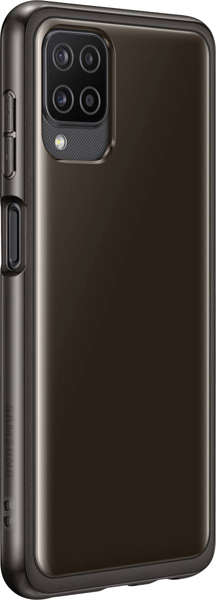 Samsung Backcover Samsung Galaxy A12 Schwarz EF-QA125TBEGEU