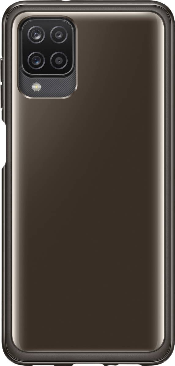 Cover Bumper Case Schutzhülle Silikon Original kompatibel mit Samsung Galaxy A12 (A125F) Schwarz