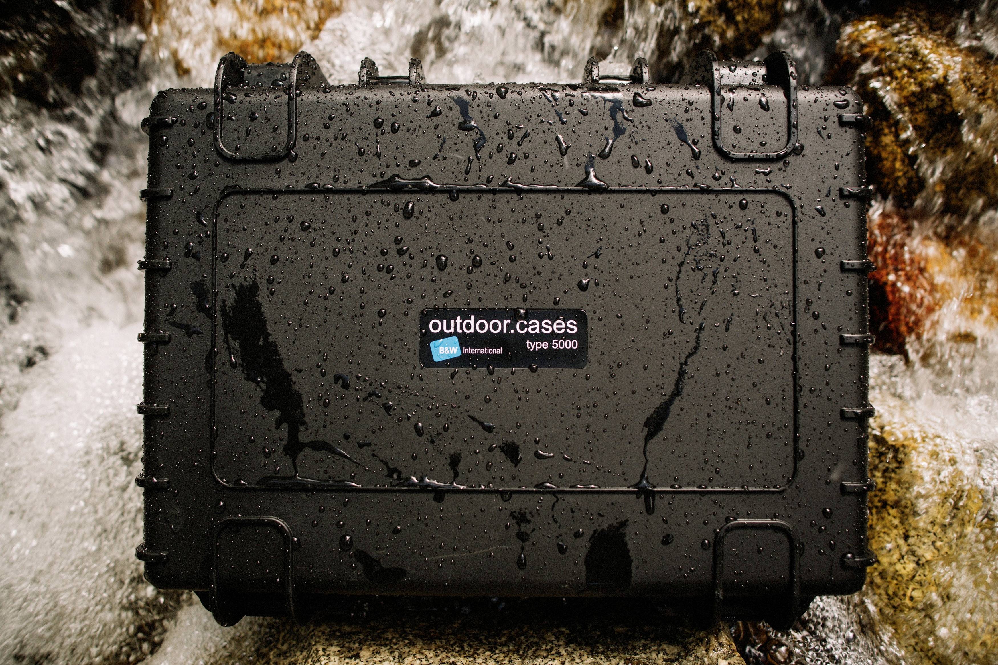 B & W International Outdoor Koffer outdoor.cases Typ 5000 22.1 l (B x H x T) 430 x 190 x 365 mm Sch