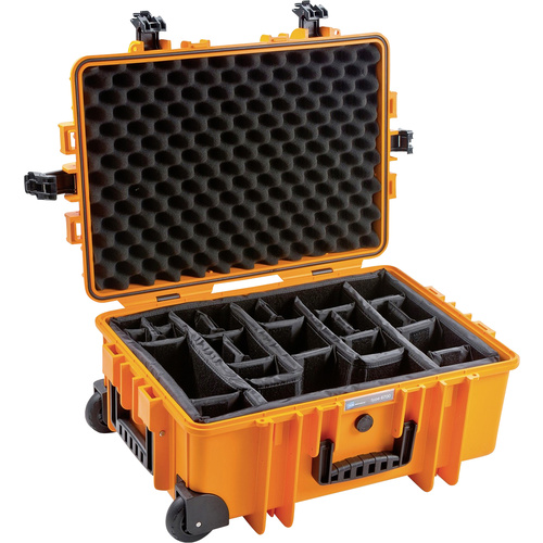 B & W International Outdoor Koffer outdoor.cases Typ 6700 42.8l (B x H x T) 610 x 430 x 265mm Grau 6700/O/RPD