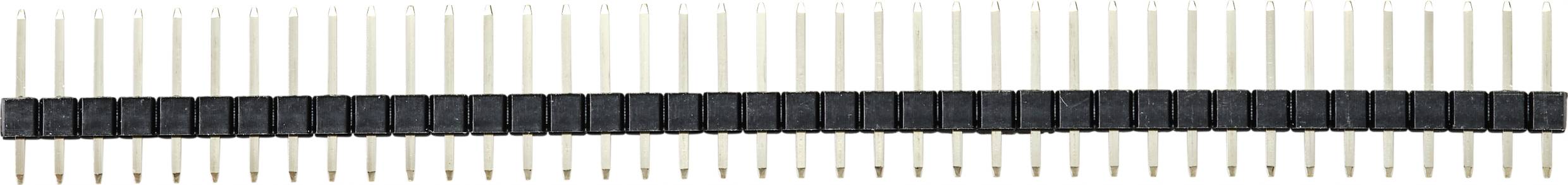 TRU COMPONENTS TC-9556692 Stiftleiste (Standard) Anzahl Reihen: 1 Polzahl je Reihe: 40