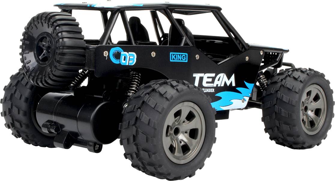 1888A Team Climber 1:18 RC Einsteiger Modellauto Geländewagen inkl. Akku und Ladekabel