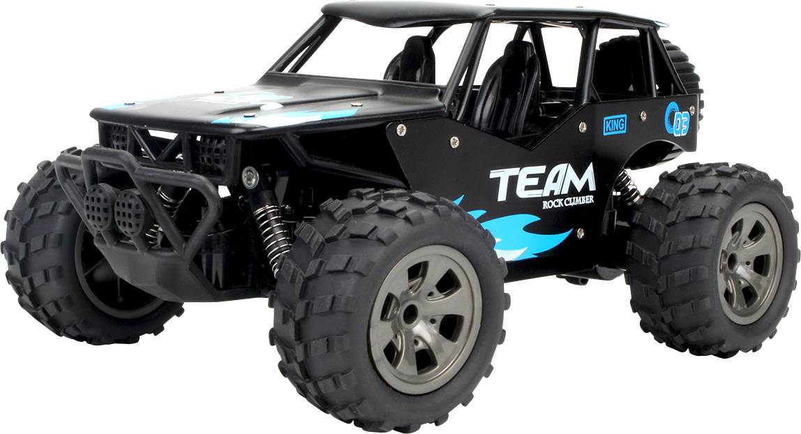 1888A Team Climber 1:18 RC Einsteiger Modellauto Geländewagen inkl. Akku und Ladekabel