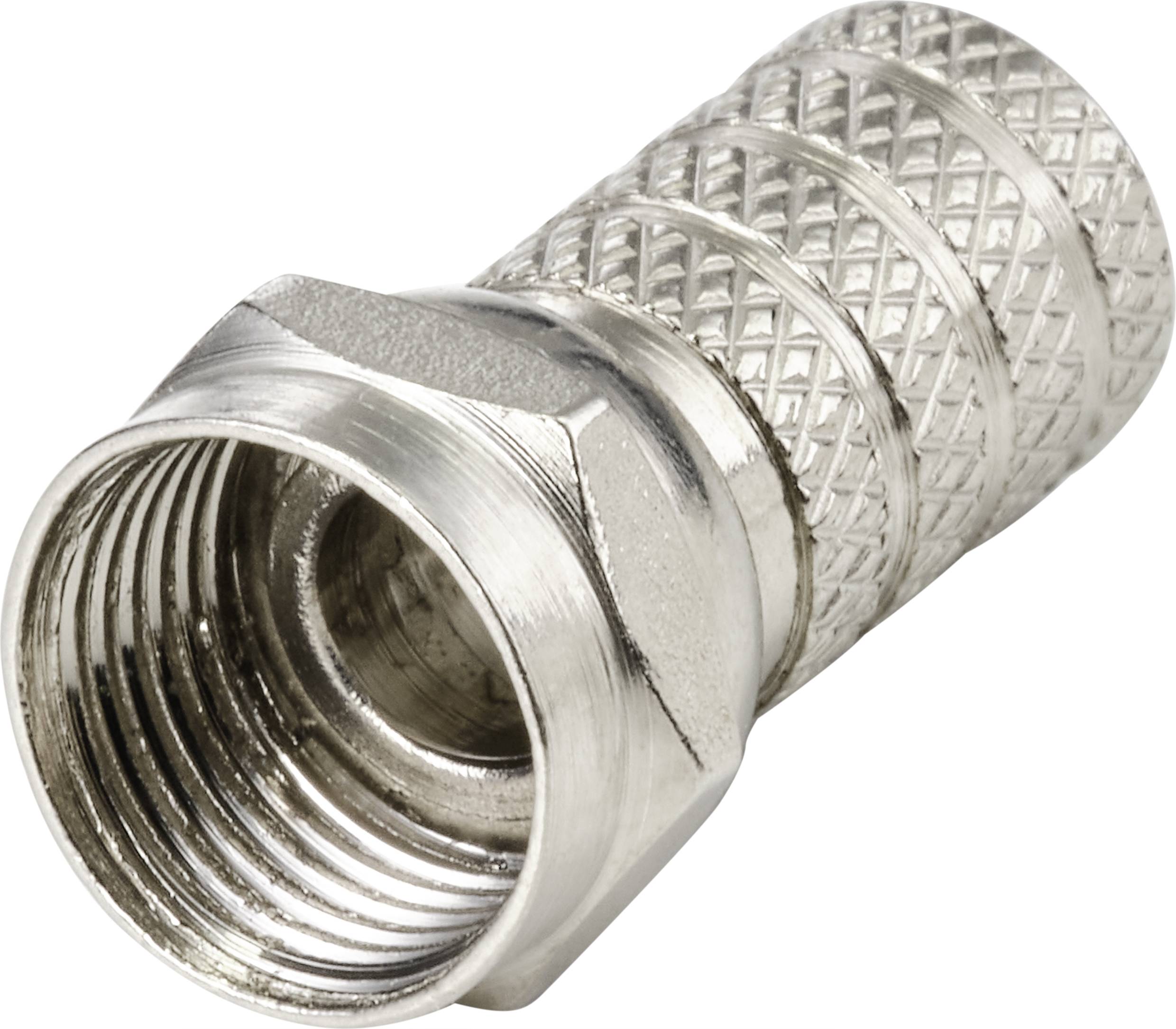 TRU COMPONENTS TC-9556788 F-Stecker Anschlüsse: F-Stecker Kabel-Durchmesser: 6mm