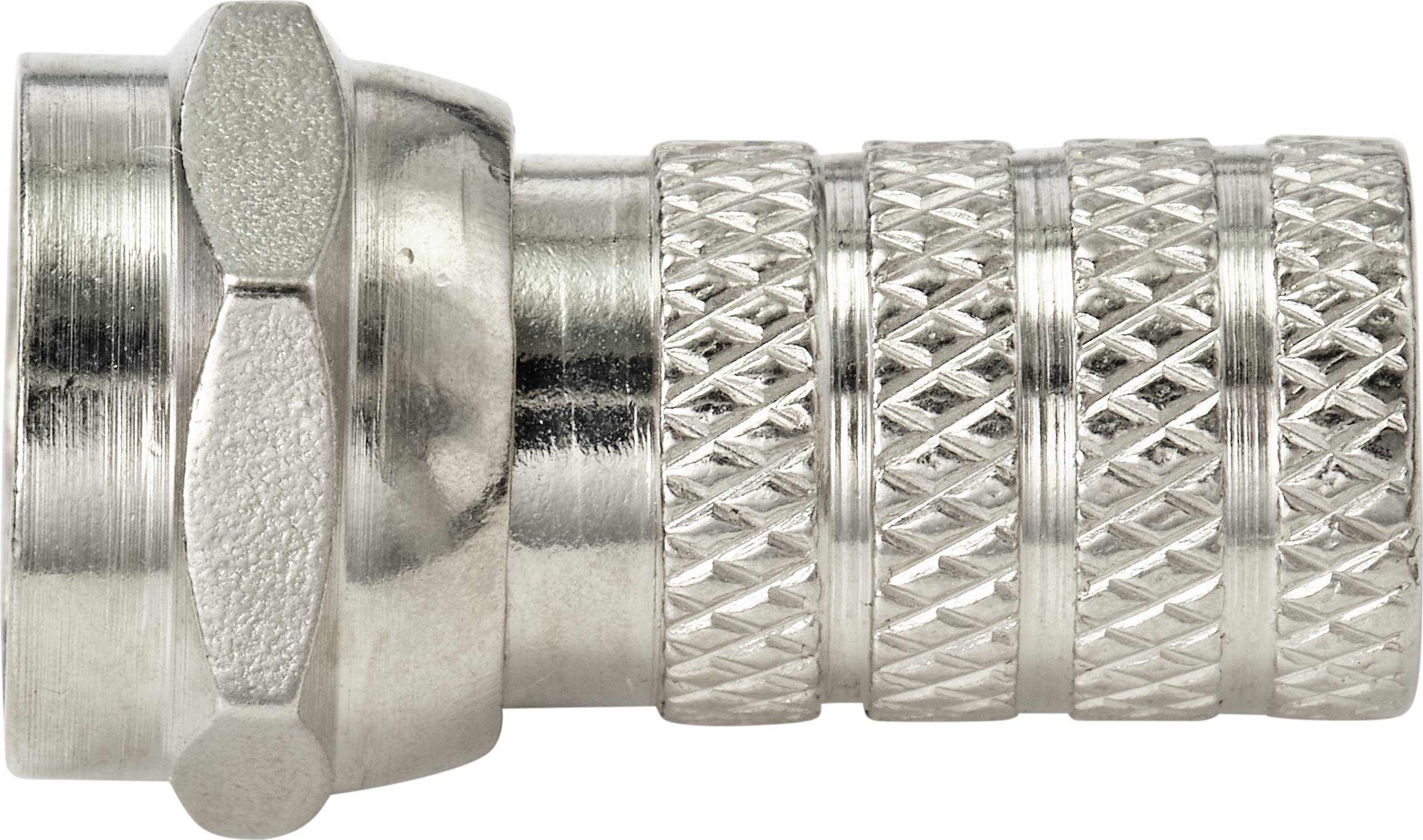 TRU COMPONENTS TC-9556788 F-Stecker Anschlüsse: F-Stecker Kabel-Durchmesser: 6mm