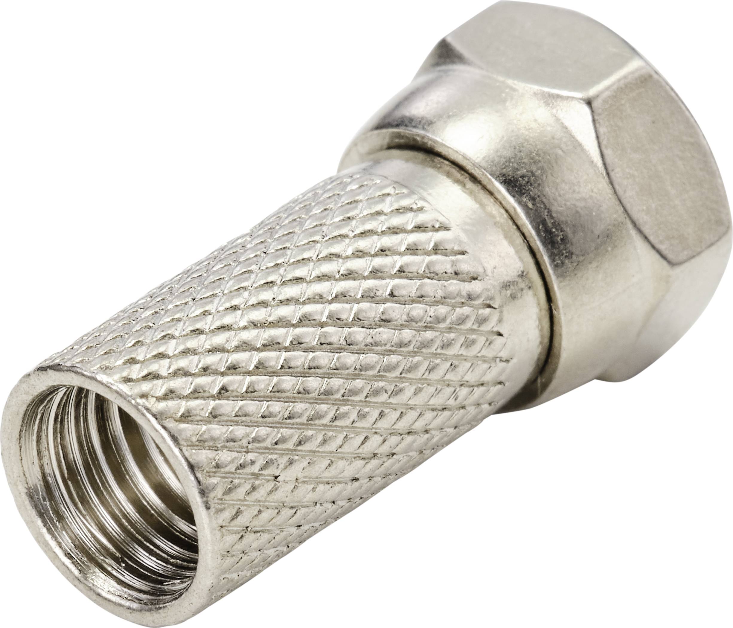 TRU COMPONENTS TC-9556800 F-Stecker Anschlüsse: F-Stecker Kabel-Durchmesser: 7mm