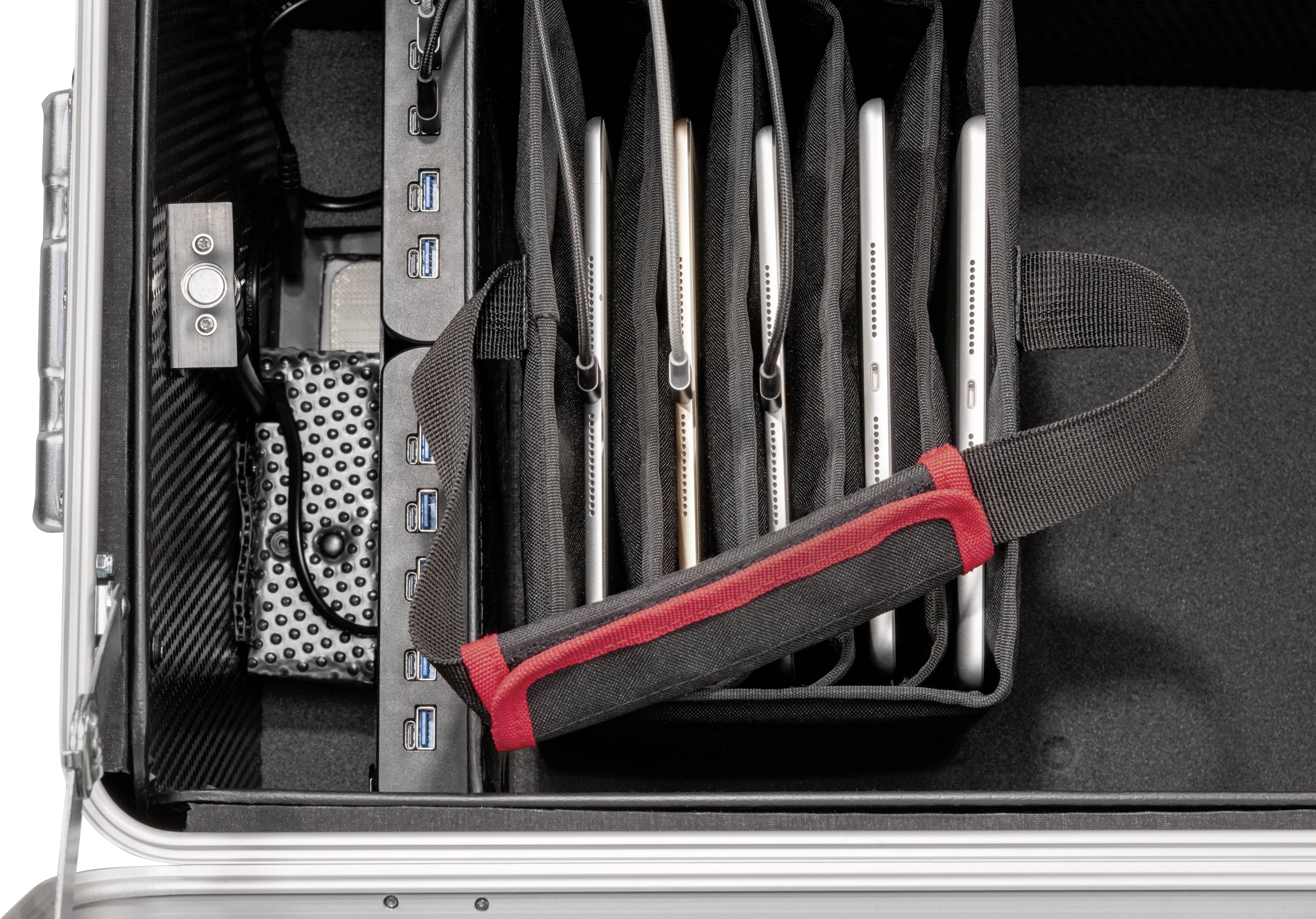 Parat PARAPROJECT® Case TC10 BASKET Lade- und Managementsystem Mobiles Ladesystem für USB-Typ C™