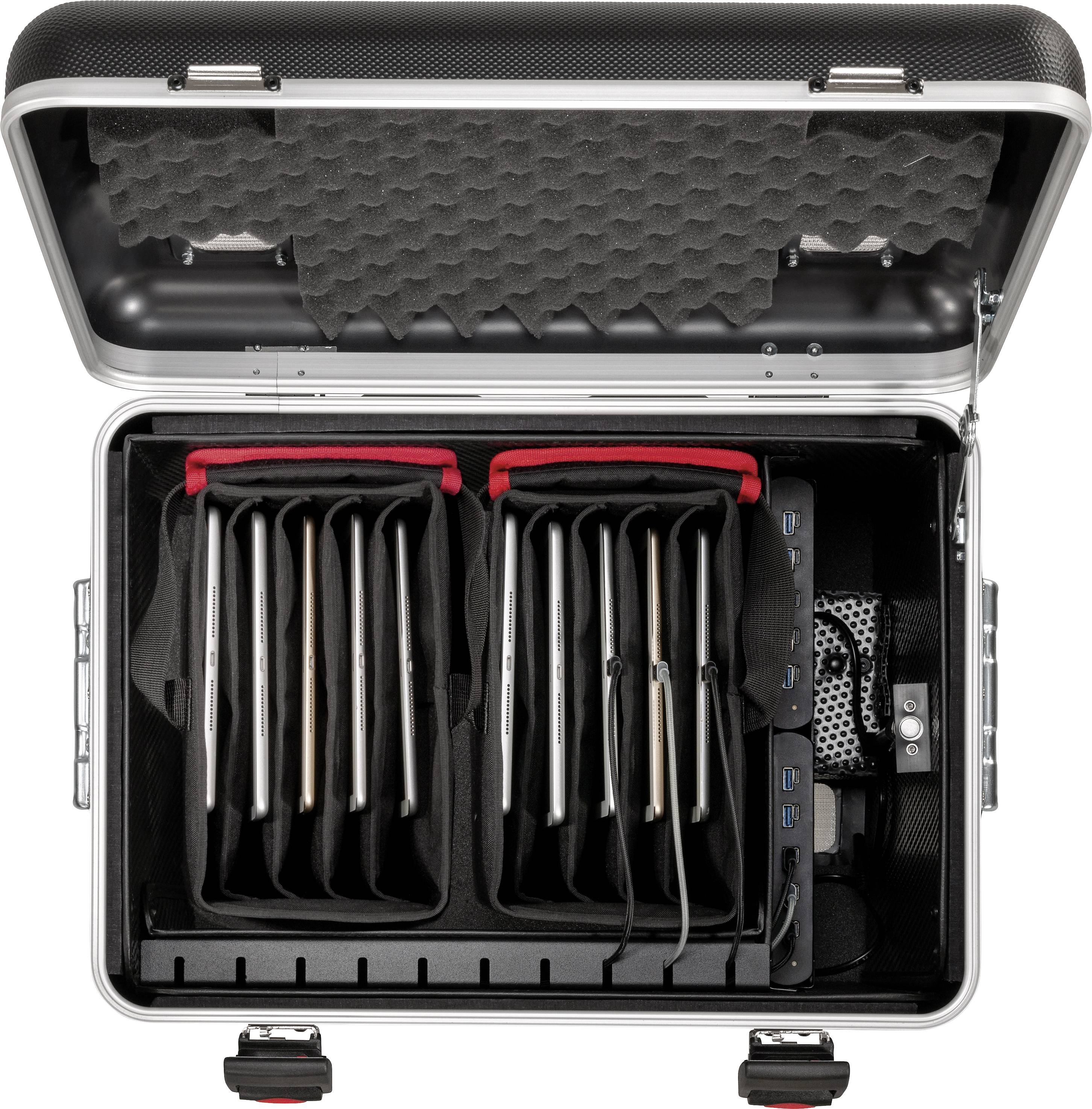 Parat PARAPROJECT® Case TC10 BASKET Lade- und Managementsystem Mobiles Ladesystem für USB-Typ C™ verkabelt