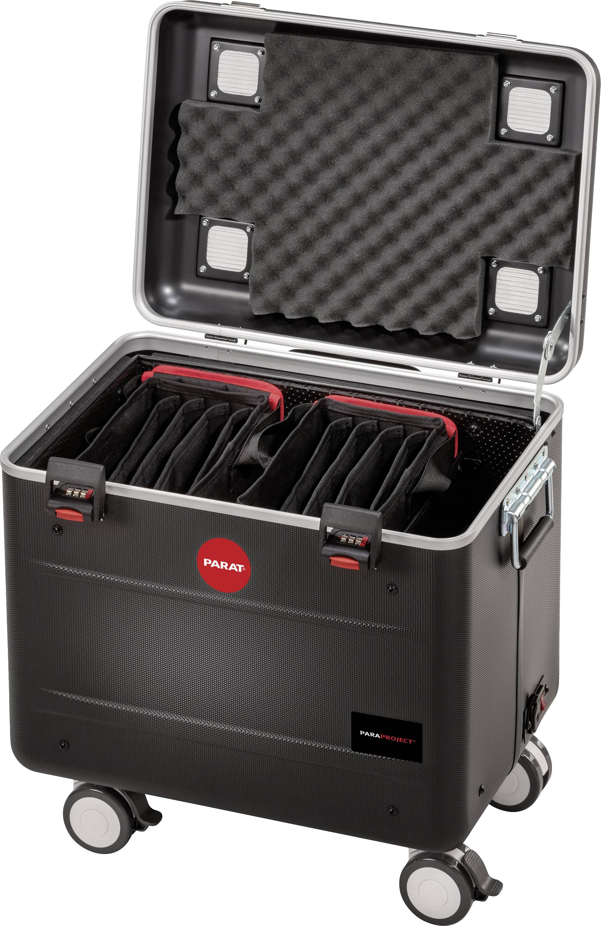 Parat PARAPROJECT® Case TC10 BASKET Lade- und Managementsystem Mobiles Ladesystem für USB-Typ C™ verkabelt