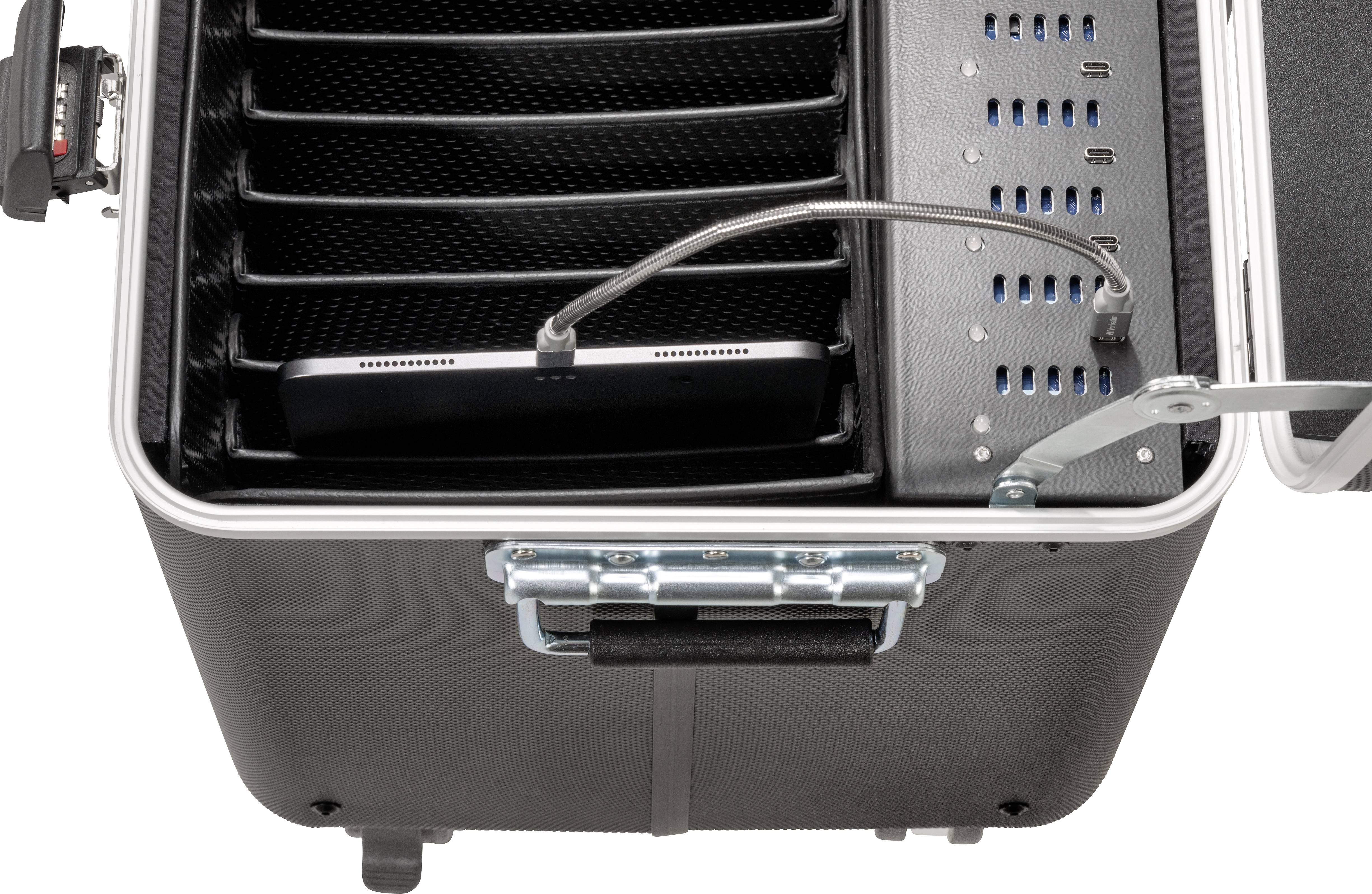 Parat PARAPROJECT Case UC20 Lade- und Managementsystem Mobiles Ladesystem für USB-Typ C™ verkabelt