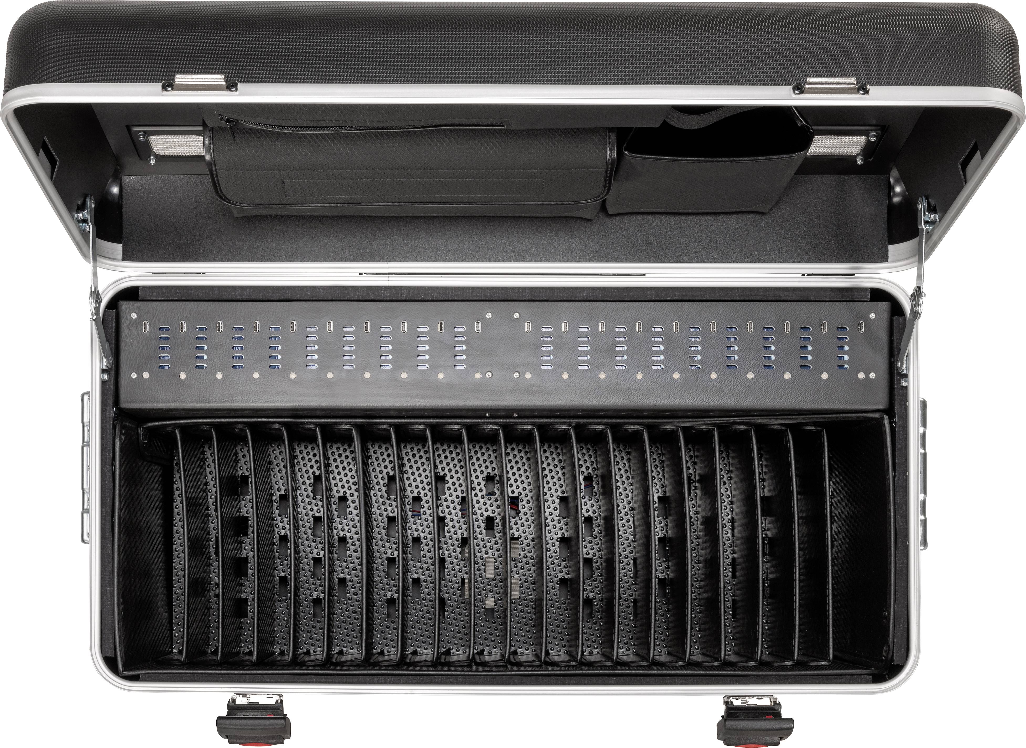 Parat PARAPROJECT Case UC20 Lade- und Managementsystem Mobiles Ladesystem für USB-Typ C™ verkabelt