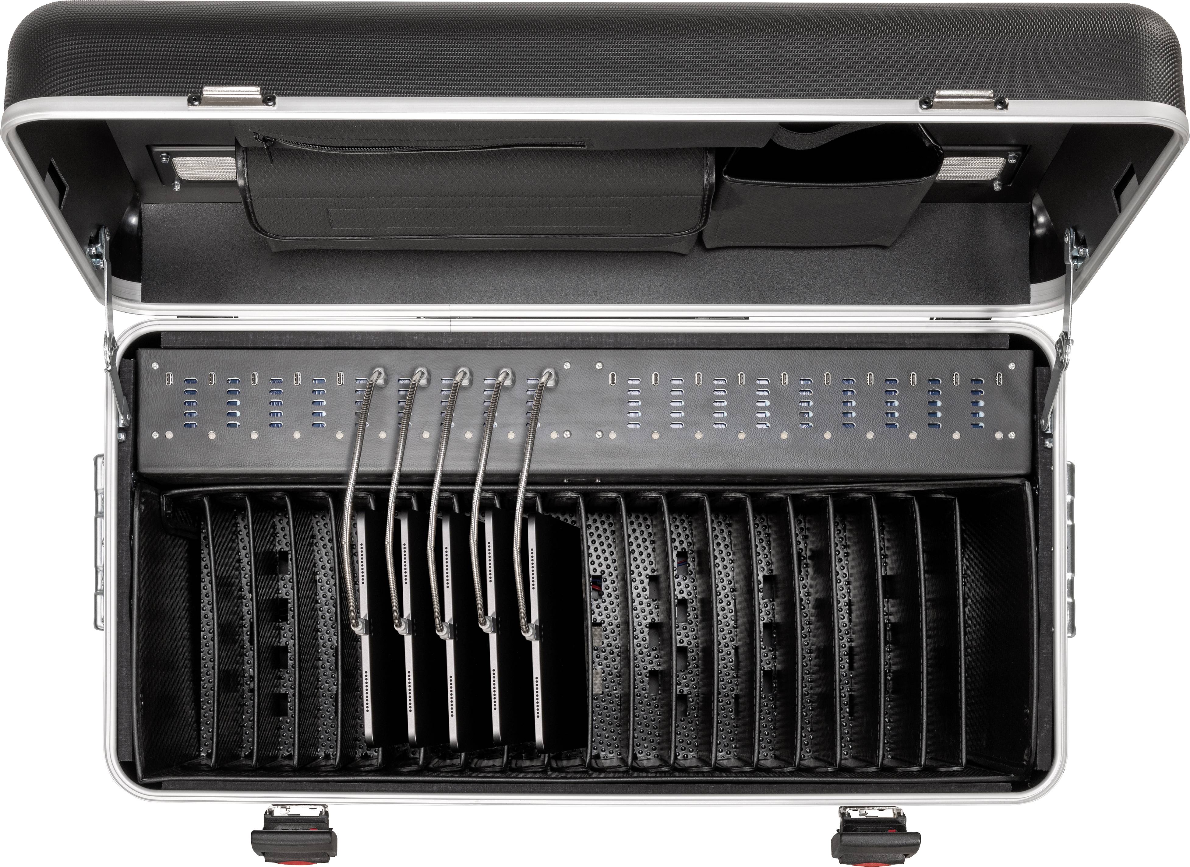 Parat PARAPROJECT Case UC20 Lade- und Managementsystem Mobiles Ladesystem für USB-Typ C™ verkabelt