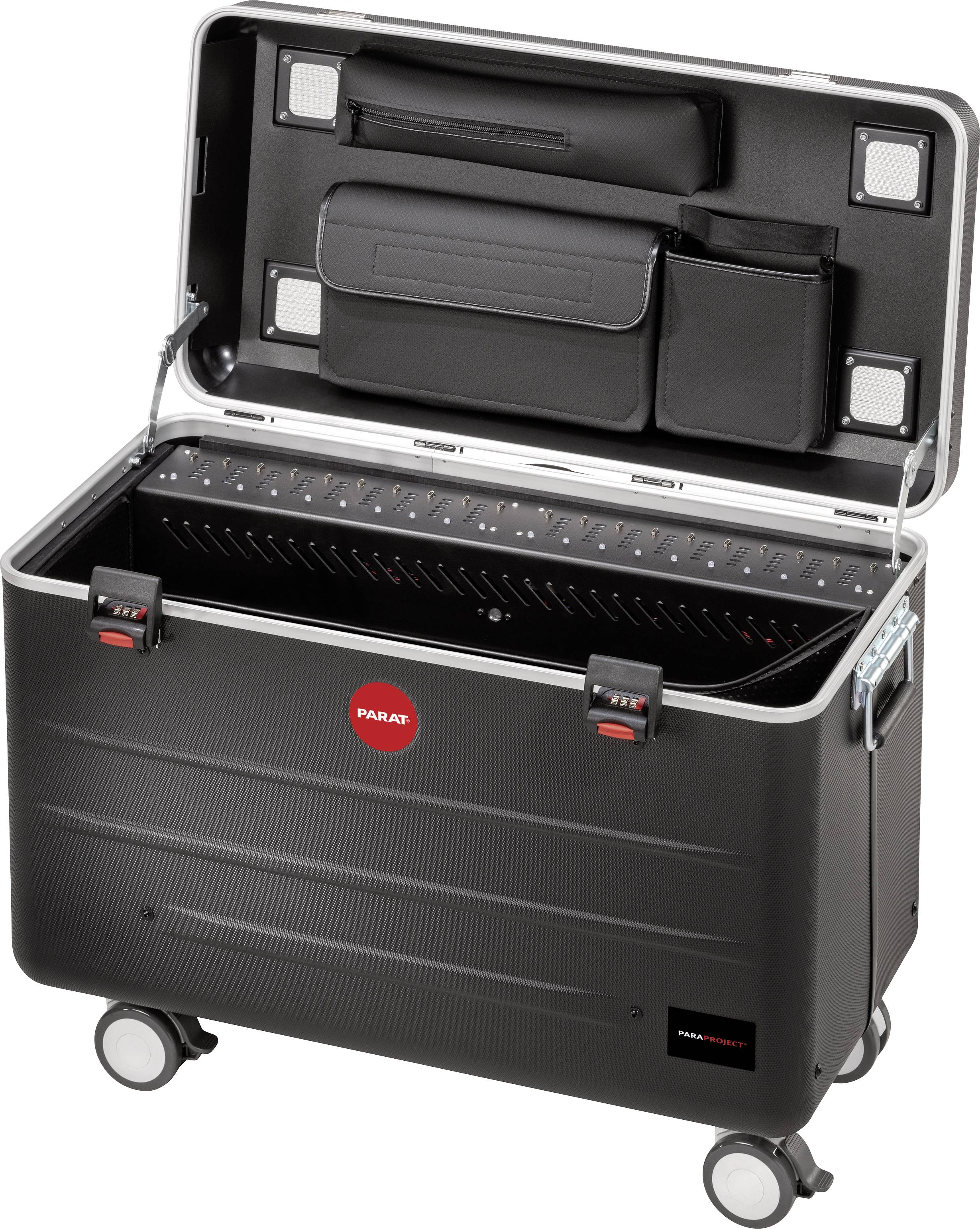 Parat PARAPROJECT Case UC20 Lade- und Managementsystem Mobiles Ladesystem für USB-Typ C™ verkabelt