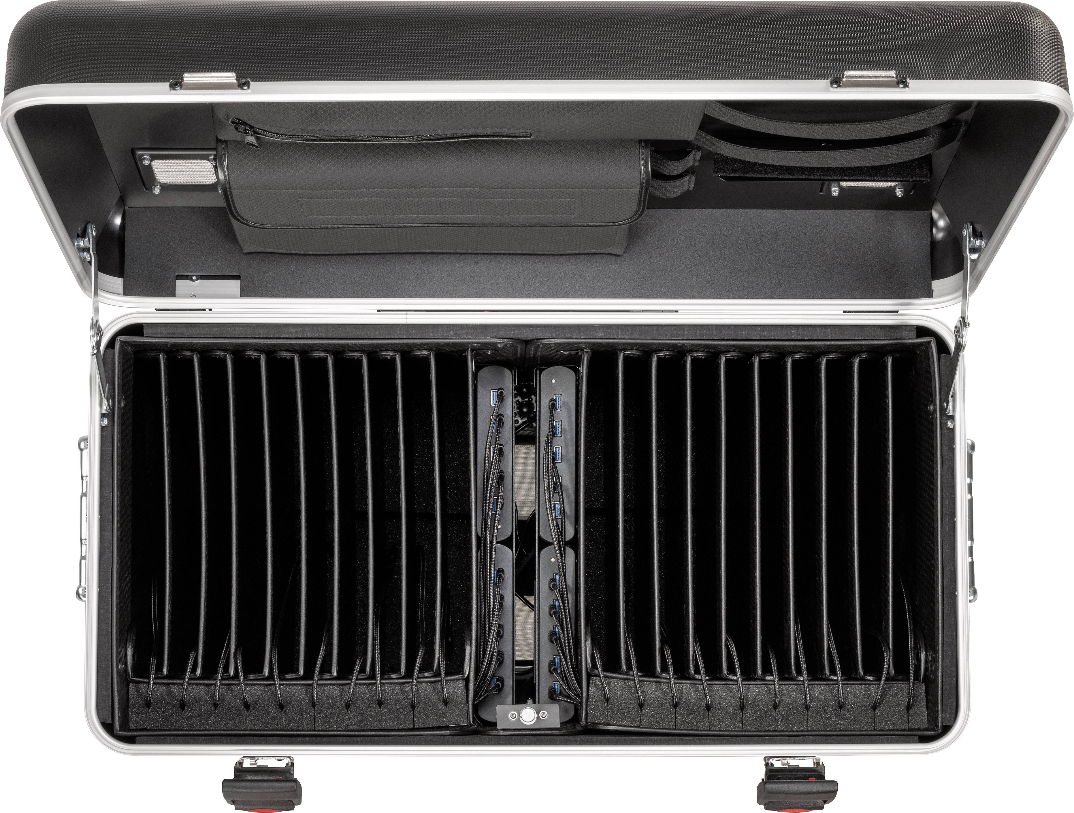 Parat PARAPROJECT Case TC20 Lade- und Managementsystem Mobiles Ladesystem für USB-Typ C™ verkabelt