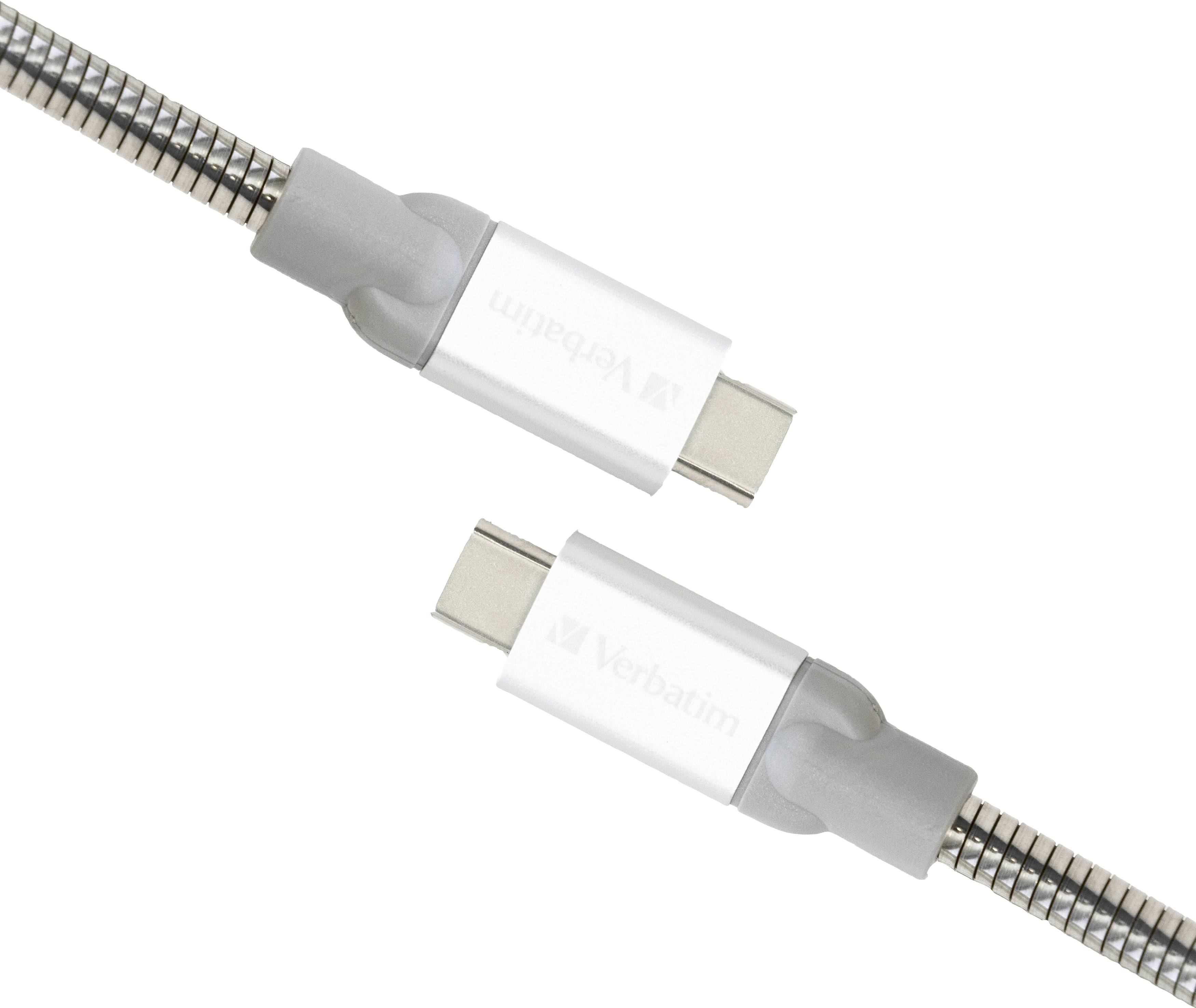 Parat USB-Kabel USB 3.2 Gen2 USB-C® Stecker, USB-C® Stecker 0.30 m Silber/Edelstahl 990589999