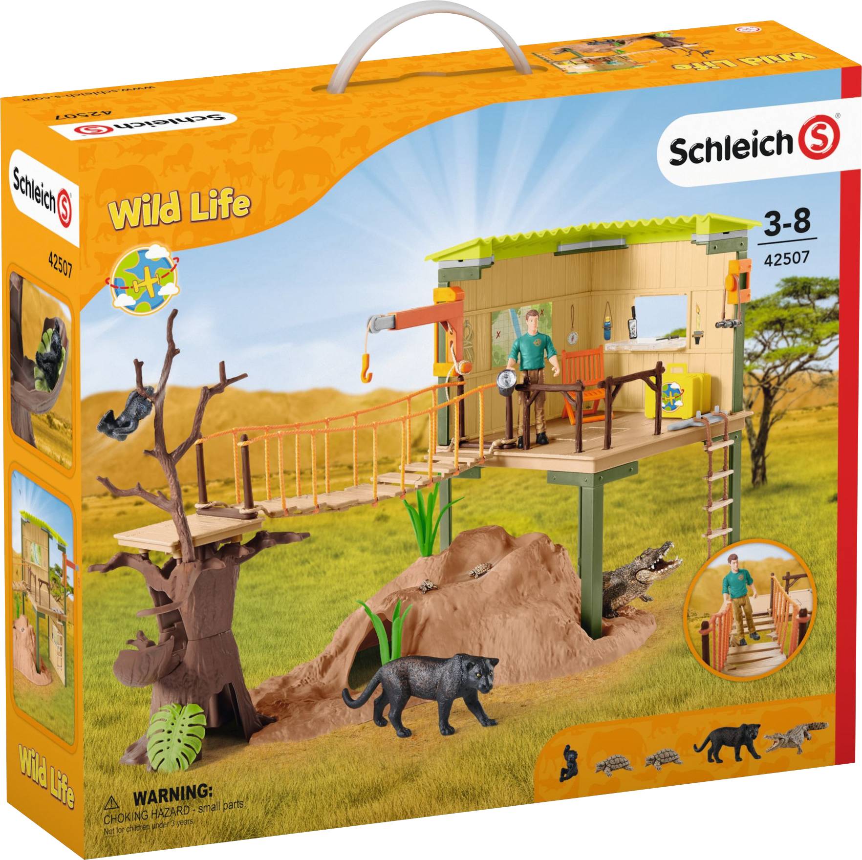 Schleich Wild Life Abenteuerstation 42507