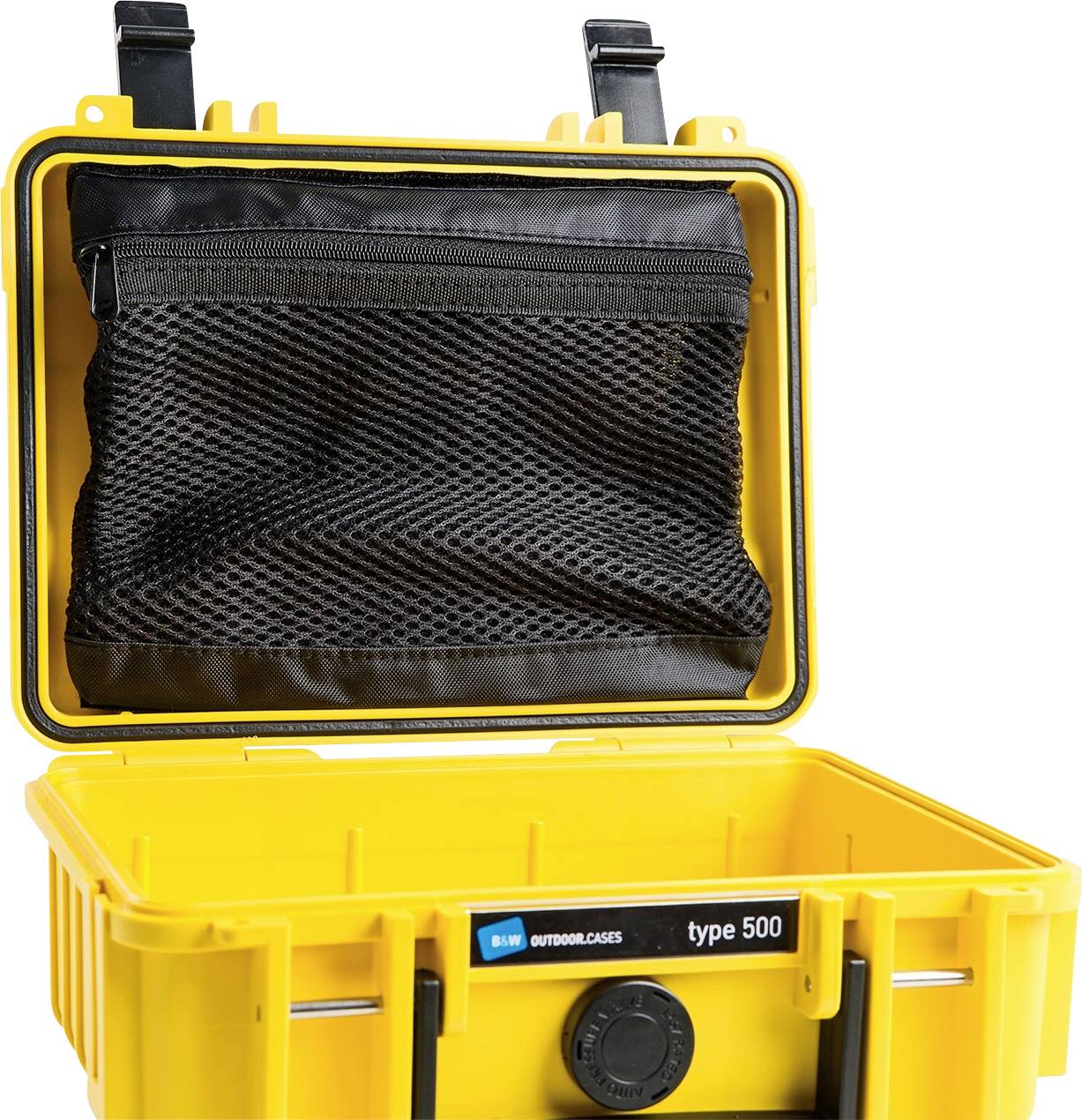 B & W International Deckeltasche Schwarz MB/500