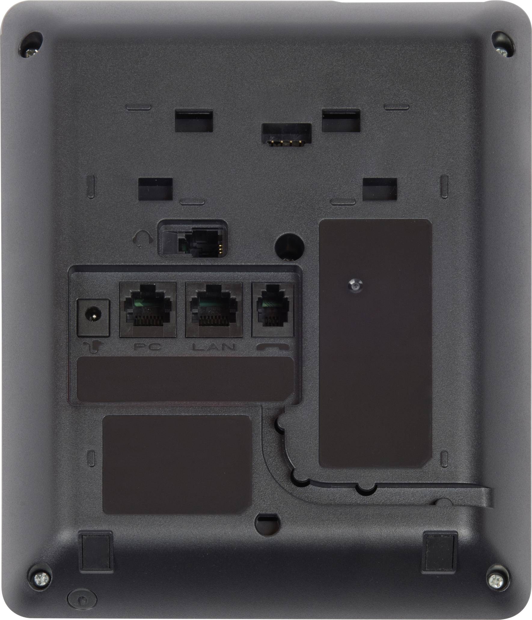 Alcatel-Lucent Enterprise 8008G Schnurgebundenes Telefon, VoIP schwarz-weiß Display Grau