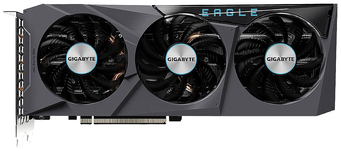 Gigabyte Grafikkarte AMD Radeon RX 6700 XT Eagle 12 GB GDDR6-RAM PCIe x16 HDMI®, DisplayPort