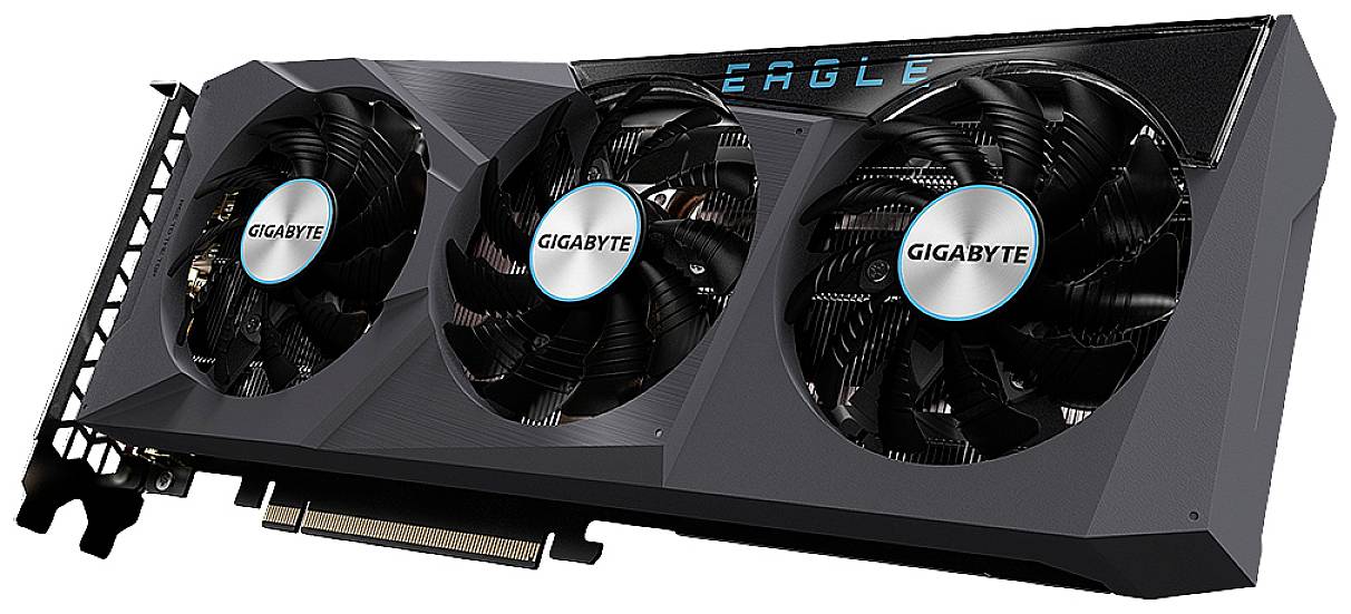 Gigabyte Grafikkarte AMD Radeon RX 6700 XT Eagle 12 GB GDDR6-RAM PCIe x16 HDMI®, DisplayPort