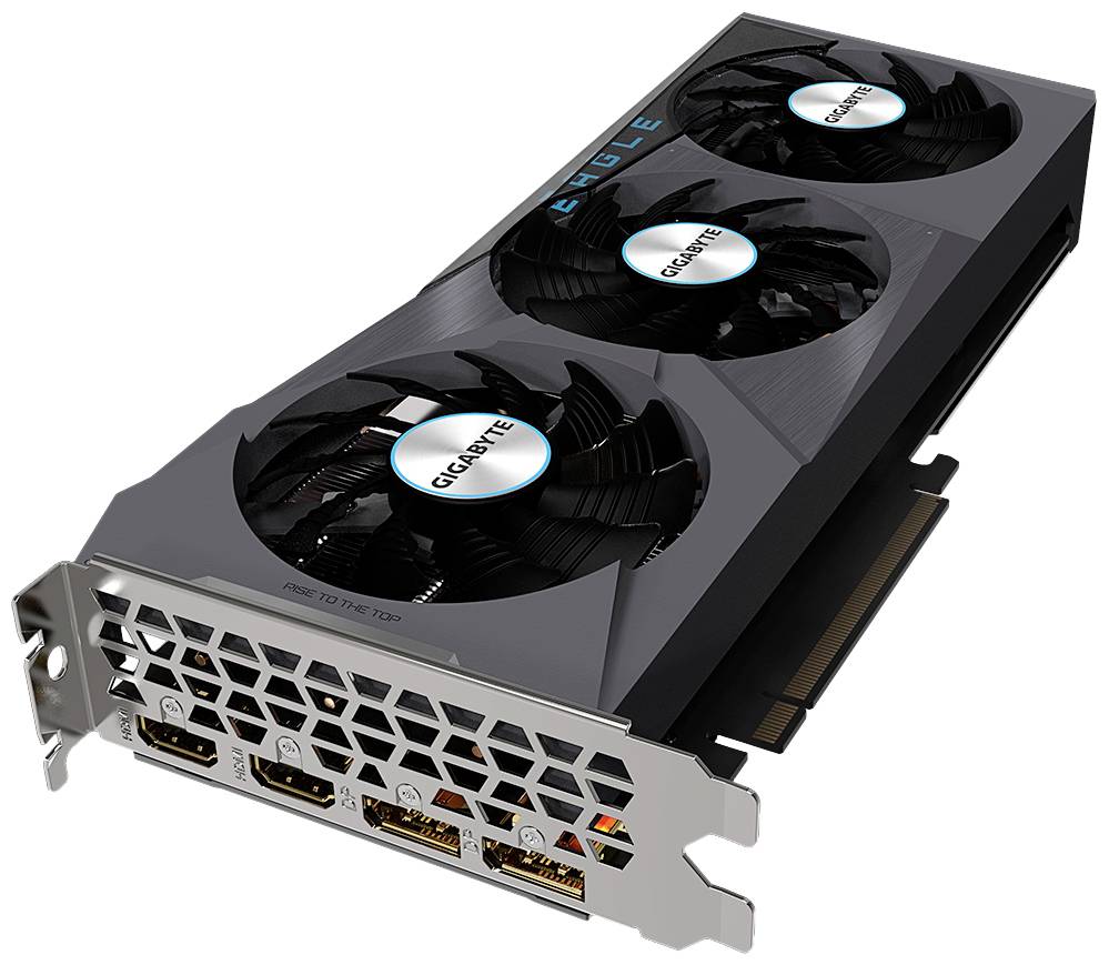 Gigabyte Grafikkarte AMD Radeon RX 6700 XT Eagle 12 GB GDDR6-RAM PCIe x16 HDMI®, DisplayPort