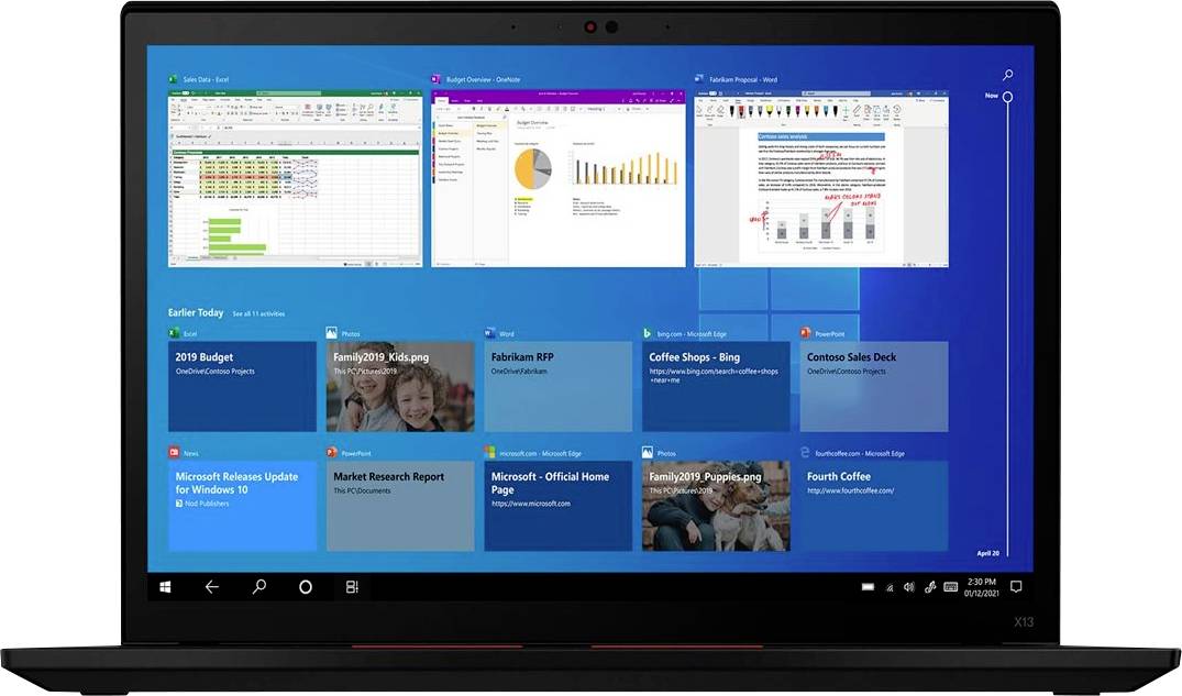 Lenovo Notebook ThinkPad X13 G2 33.8 cm (13.3 Zoll) WUXGA Intel® Core™ i5 i5-1135G7 8 GB RAM 256 GB SSD Deutsch, QWERTZ Schwarz 20WK00AHGE