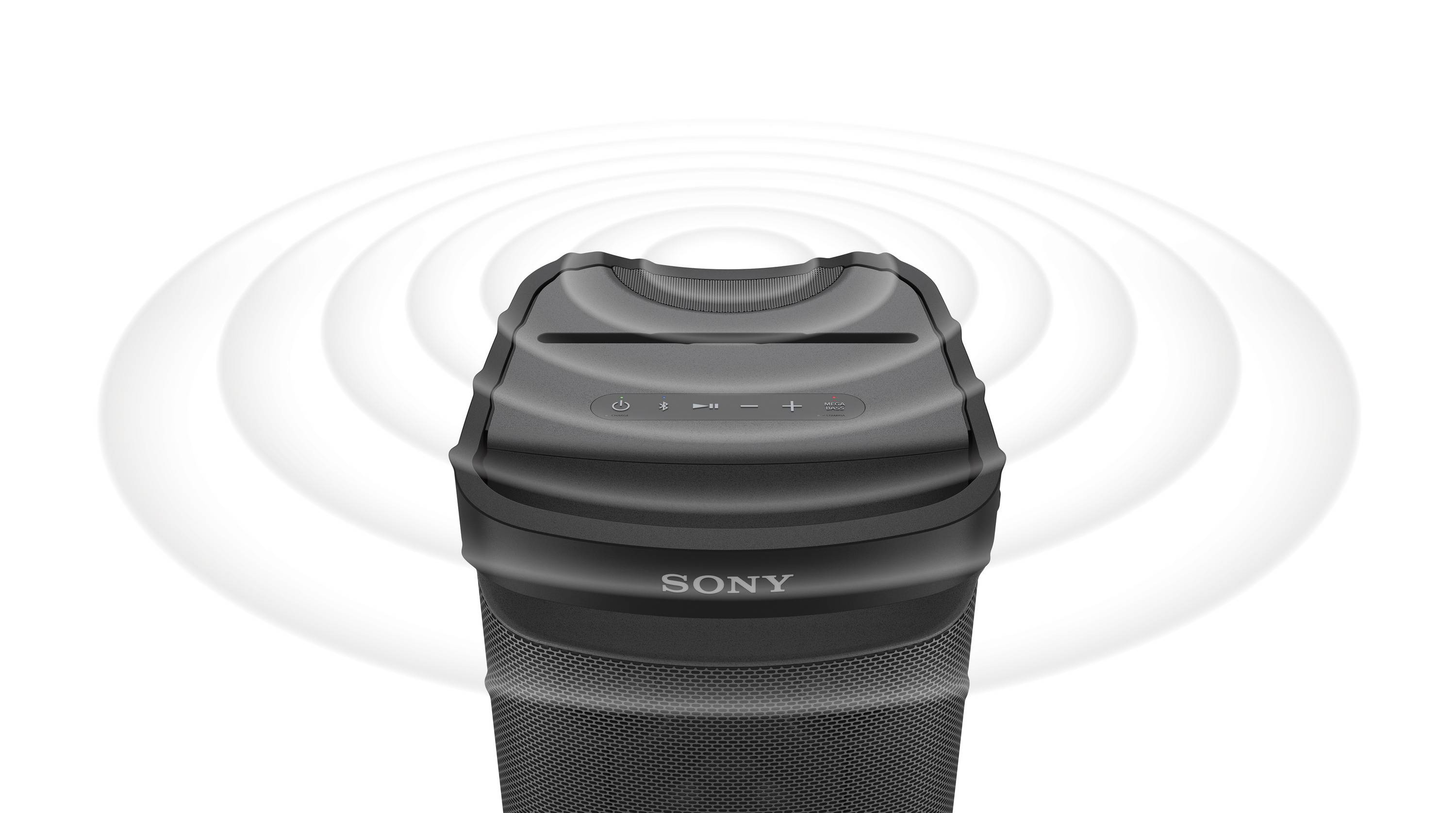 Sony SRS-XP700 Bluetooth® Lautsprecher AUX, Outdoor, spritzwassergeschützt, USB Schwarz