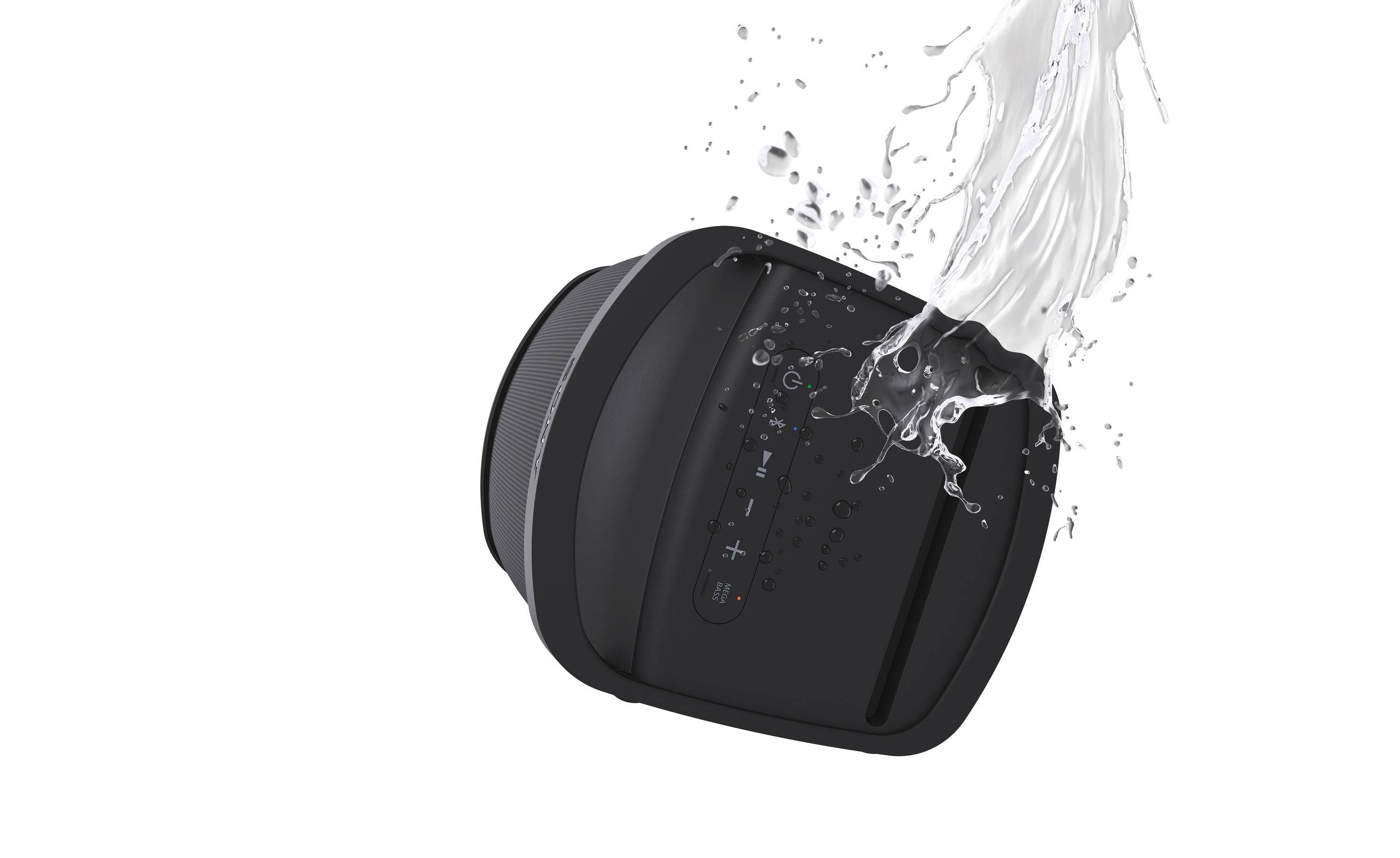 Sony SRS-XP500 Bluetooth® Lautsprecher AUX, Outdoor, spritzwassergeschützt, USB Schwarz