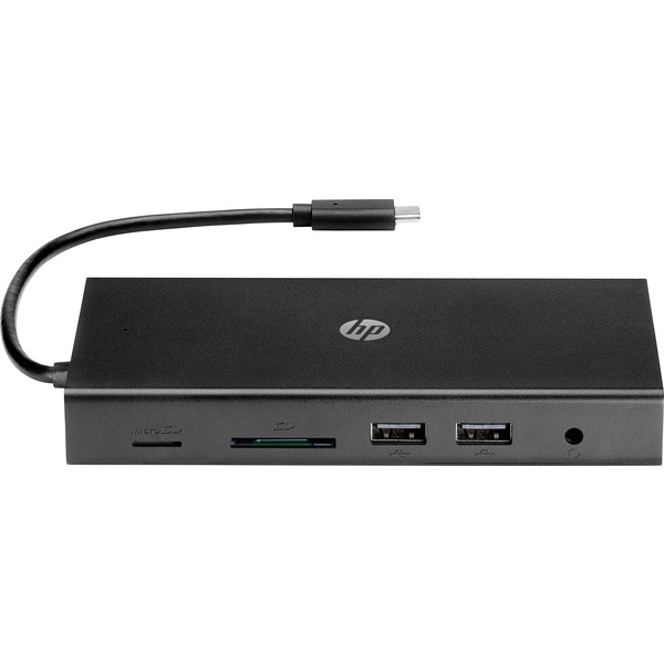 HP USB-C® Dockingstation Travel USB C Multi Port Hub