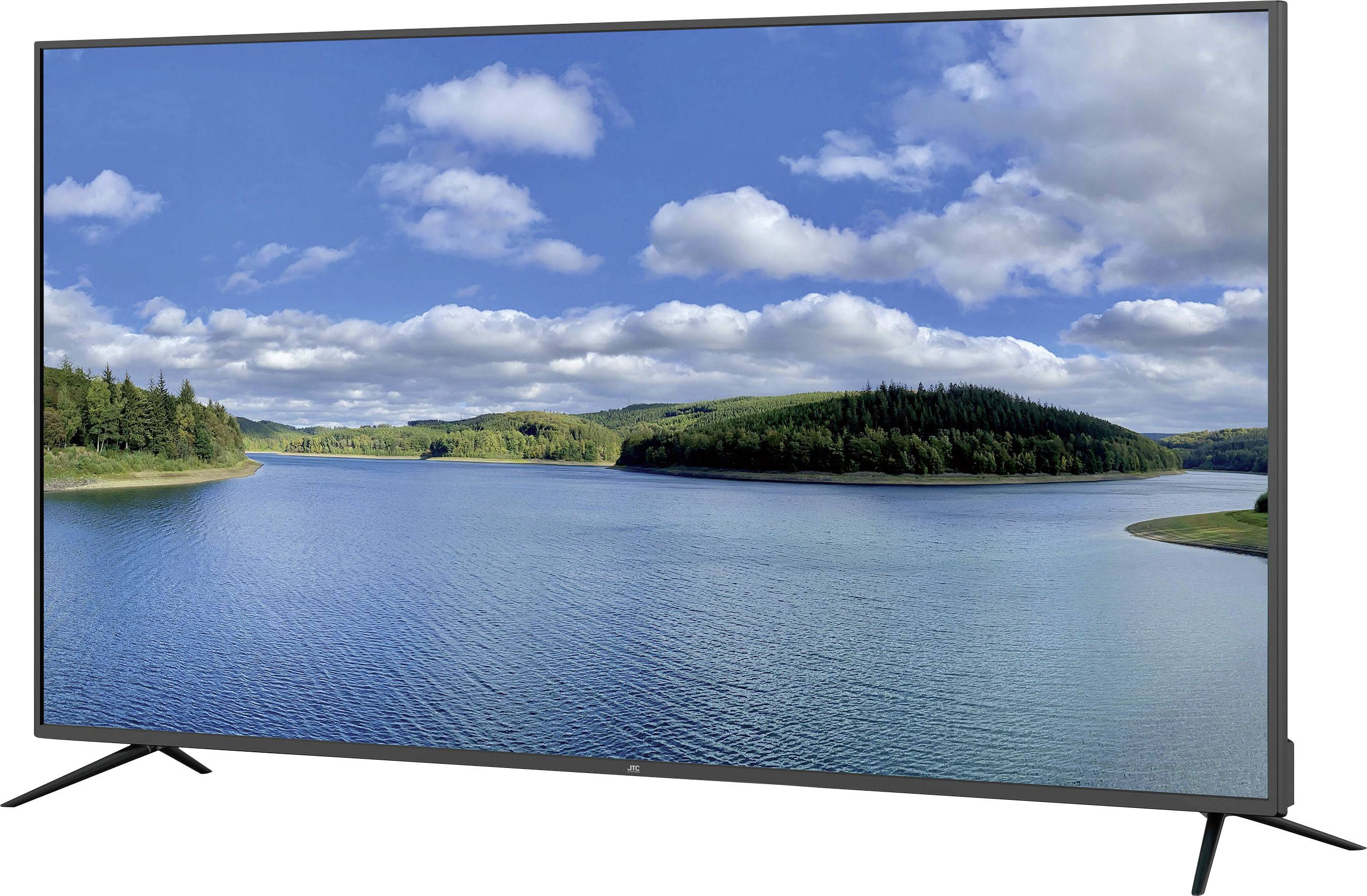 JTC S70U7000LM LED-TV 178cm 70 Zoll EEK F (A - G) DVB-T2, DVB-C, DVB-S, UHD, Smart TV, WLAN, CI+ Schwarz