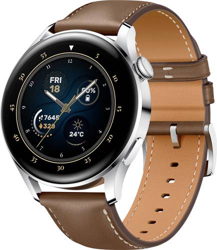 HUAWEI Watch 3 Classic Smartwatch 46mm Uni Braun  - Onlineshop Voelkner