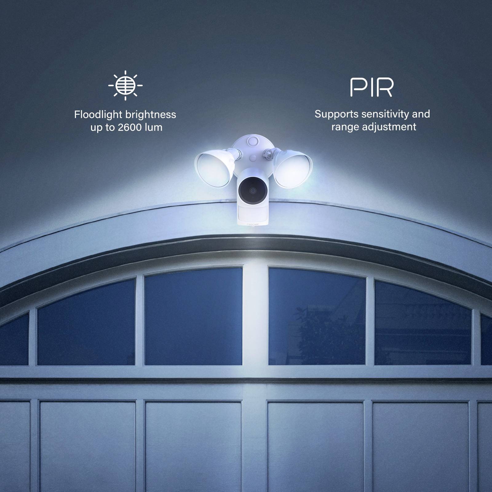 Foscam F41 fscf41 WLAN IP Überwachungskamera 2560 x 1440 Pixel