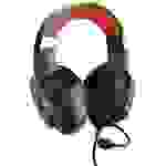 Trust GXT323 CARUS Gaming Over Ear Headset kabelgebunden Stereo Rot, Schwarz/Rot Lautstärkeregelung, Mikrofon-Stummschaltung
